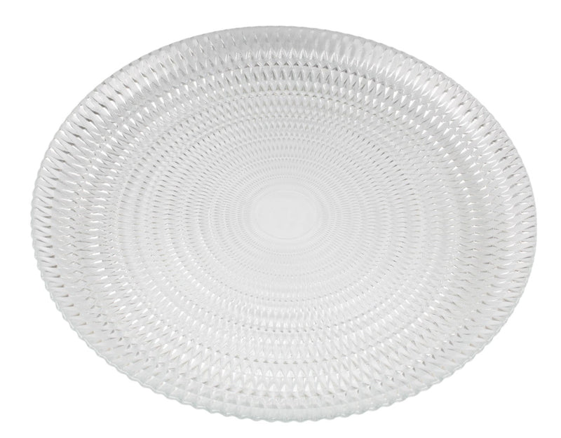 BOWRING - Calista 33cm Glass Serving Plate