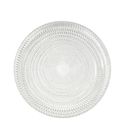 BOWRING - Calista 28cm Glass Dinner Plate