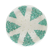 BOWRING - Forest Dream 33cm Glass Plate, Green