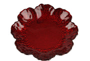 BOWRING - Opulence 16cm Glass Red Plate