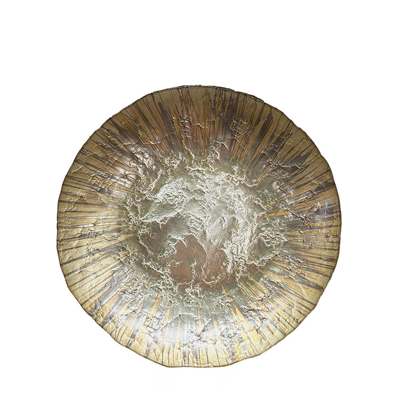 BOWRING - Messina 40cm Glass Centrepiece
