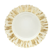 BOWRING - Capri 33cm Gold Glass Charger