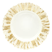 BOWRING - Capri 33cm Gold Glass Charger