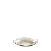 BOWRING - Nathan 28cm Oblong Glass Bowl, Coffee Lustre