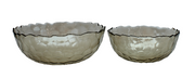 BOWRING - Olympia 25cm Glass Bowl, Coffee Lustre