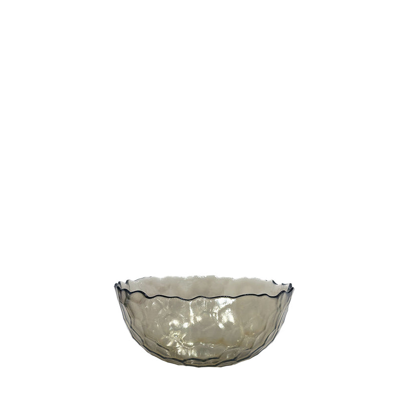 BOWRING - Olympia 25cm Glass Bowl, Coffee Lustre