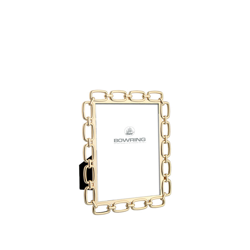 BOWRING - Links Gold 5 x 7in. Frame (13 x 18cm)