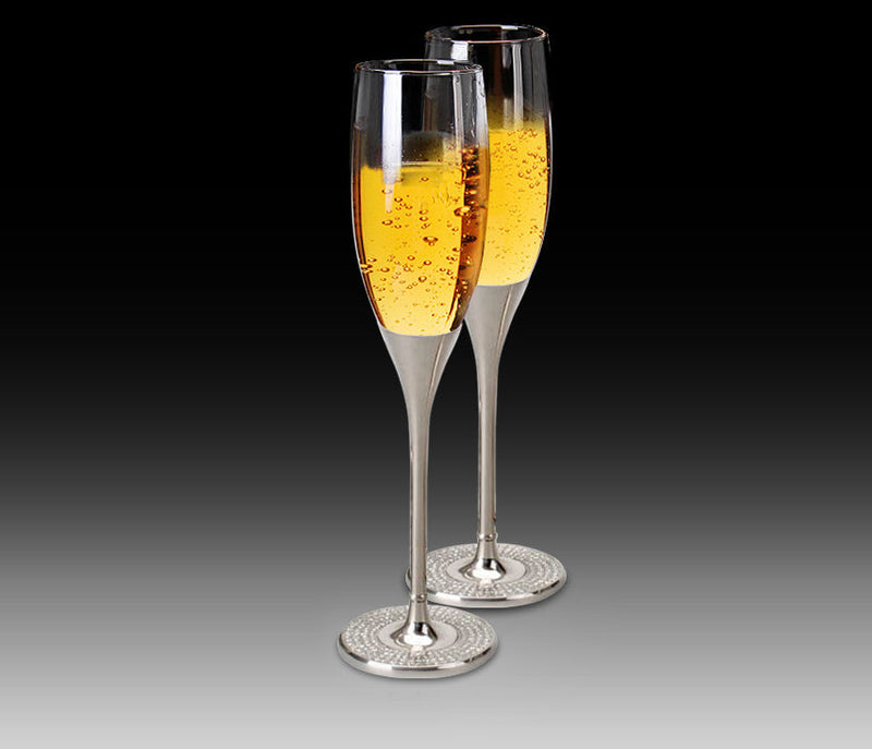 BOWRING - Amor Glitter Champagne Flute Set of 2