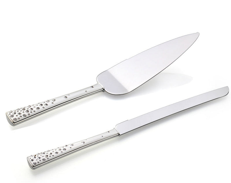 BOWRING - Cherish Crystals Cake Serving Set