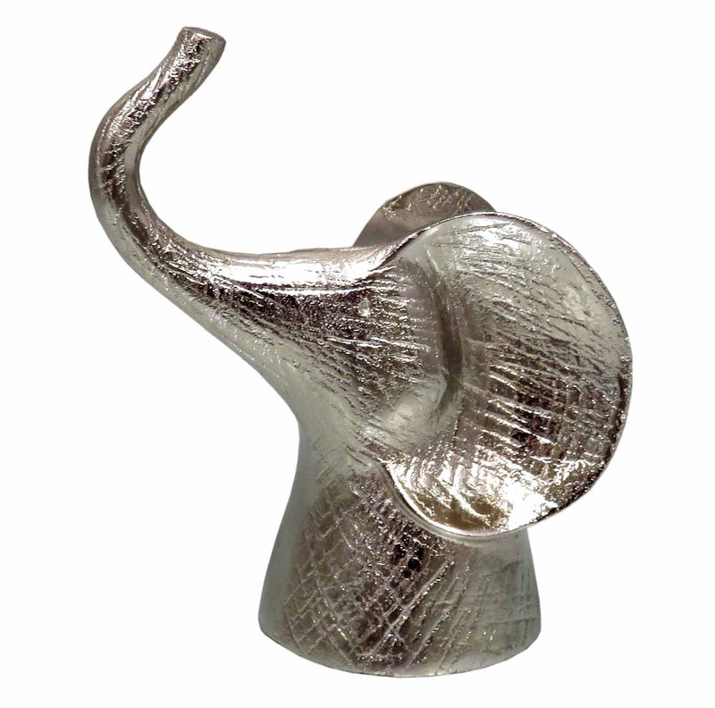 BOWRING - Maddox Small Elephant 15cm H, Nickel Finish
