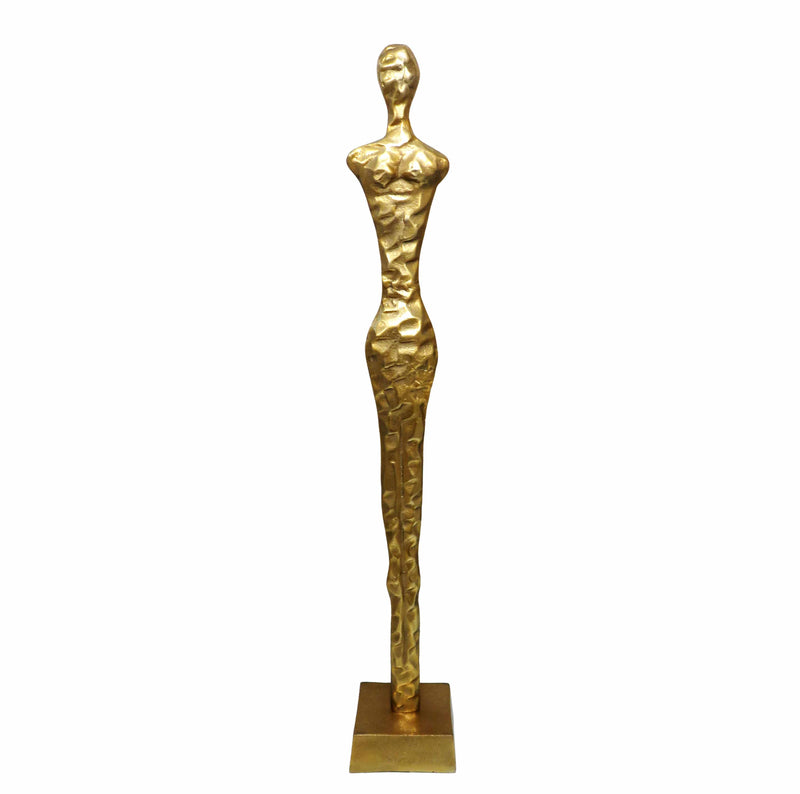 BOWRING - Ombra Small Sculpture 82cm H, Gold Finish