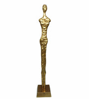 BOWRING - Ombra Large Sculpture 97cm H, Gold Finish