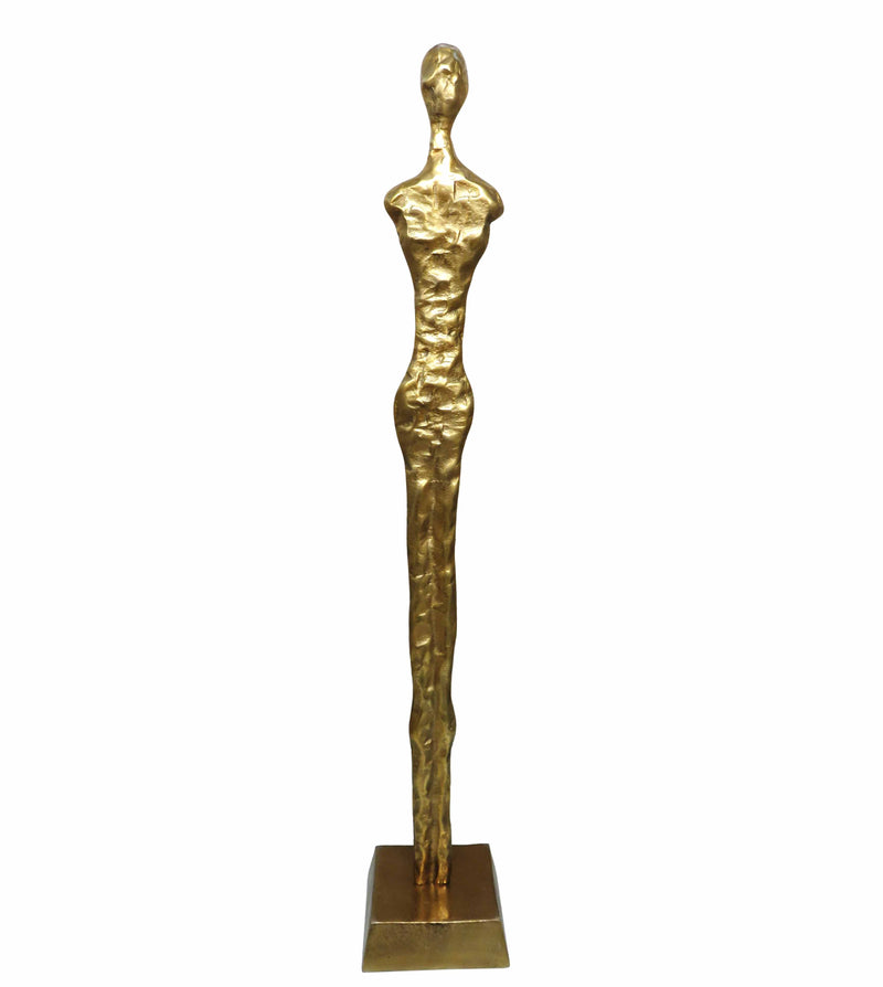 BOWRING - Ombra Large Sculpture 97cm H, Gold Finish