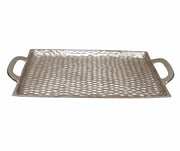 BOWRING - Jasper Large Tray 63 x 29cm, Nickel Finish