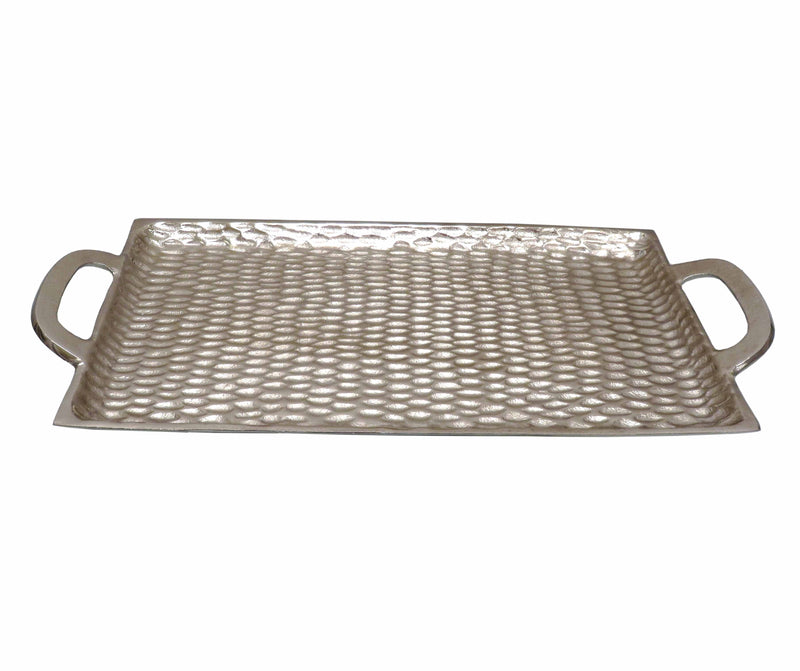 BOWRING - Jasper Large Tray 63 x 29cm, Nickel Finish
