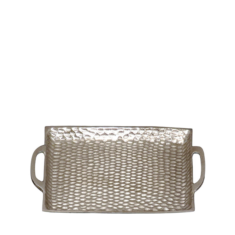 BOWRING - Jasper Large Tray 63 x 29cm, Nickel Finish