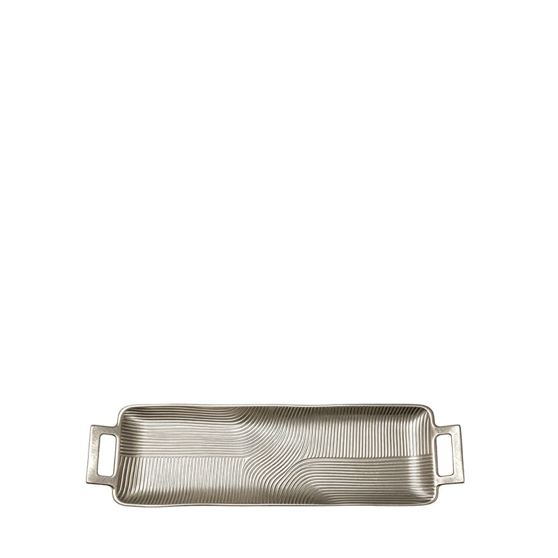 BOWRING - Kai Small Tray 58.5 x 15 x 5cm, Nickel Finish