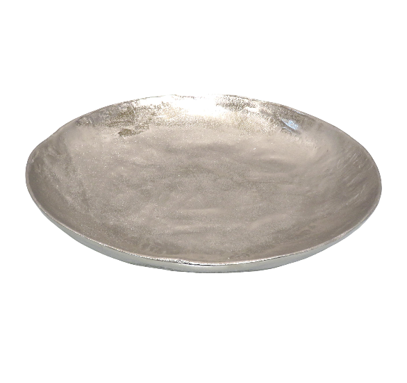 BOWRING - Laird Large Centerpiece 51cm D., Nickel Finish