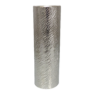 BOWRING - Gaia Large Pillar Holder 36cm H, Nickel Finish
