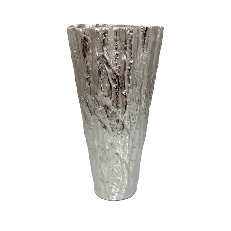 BOWRING - Wynter Large Vase 43cm, Nickel Finish