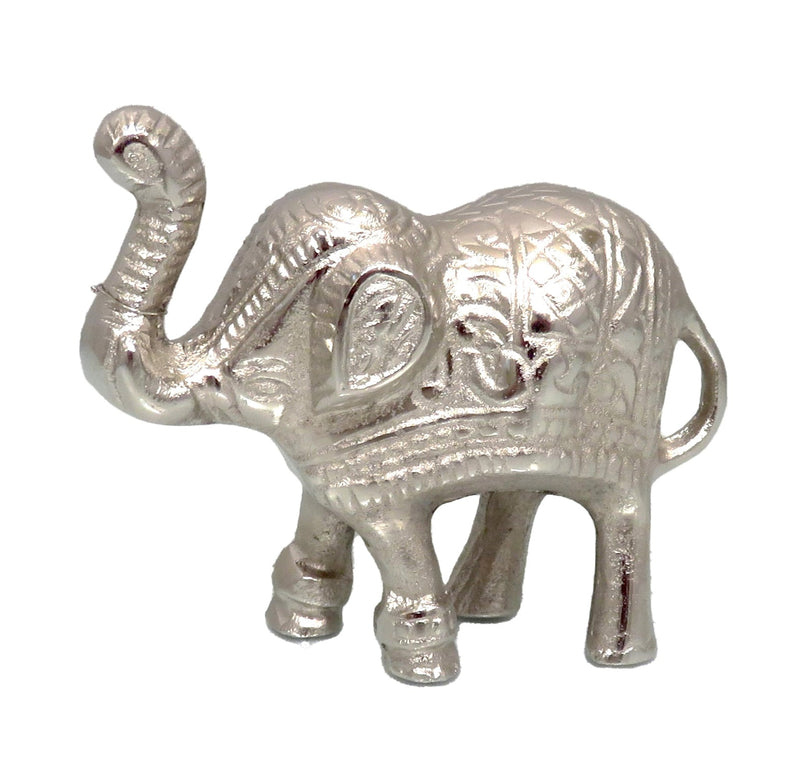 BOWRING - Ricco Small Elephant 13.5cm H, Nickel Finish