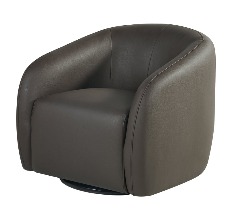 BOWRING - Harbord Chair Cocoa Faux Leather
