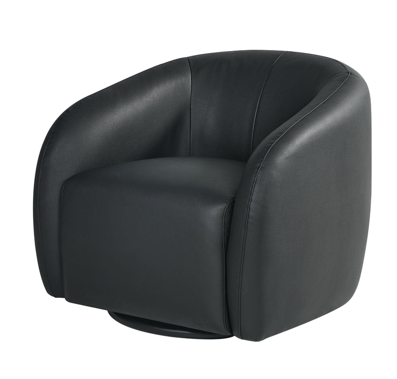BOWRING - Harbord Chair Ebony Faux Leather