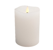 BOWRING - Flameless LED Candle White 3"Dia. X 4"H