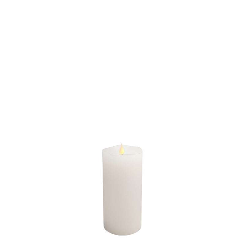 BOWRING - Flameless LED Candle White 3"Dia. X 6"H