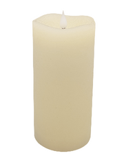 BOWRING - Flameless LED Candle Ivory 3"Dia. X 6"H