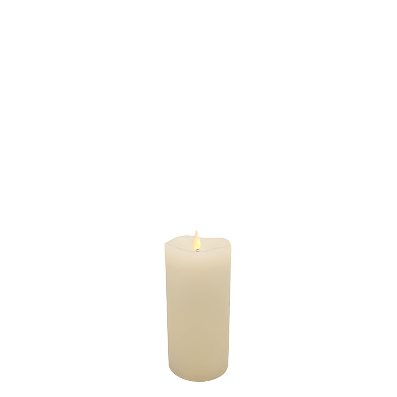 BOWRING - Flameless LED Candle Ivory 3"Dia. X 6"H