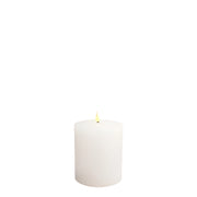 BOWRING - Flameless LED Candle White 4"Dia. X 5"H