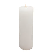BOWRING - Flameless LED Candle White 4"Dia. X 12"H