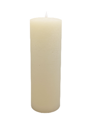 BOWRING - Flameless LED Candle Ivory 4"Dia. X 12"H