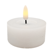 BOWRING - Flameless LED Candle White Set of 2 Tealights 2.5"Dia. X 1"