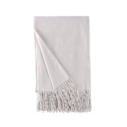 BOWRING - Bella 50" x 60" Pashmina Style Throw, Taupe
