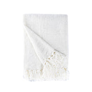 BOWRING - Darby Chenille 50" x 60" Throw, Ivory