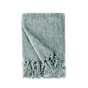 BOWRING - Darby Chenille 50" x 60" Throw, Sage