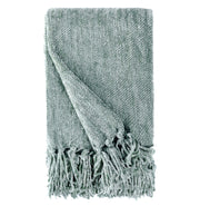 BOWRING - Darby Chenille 50" x 60" Throw, Sage