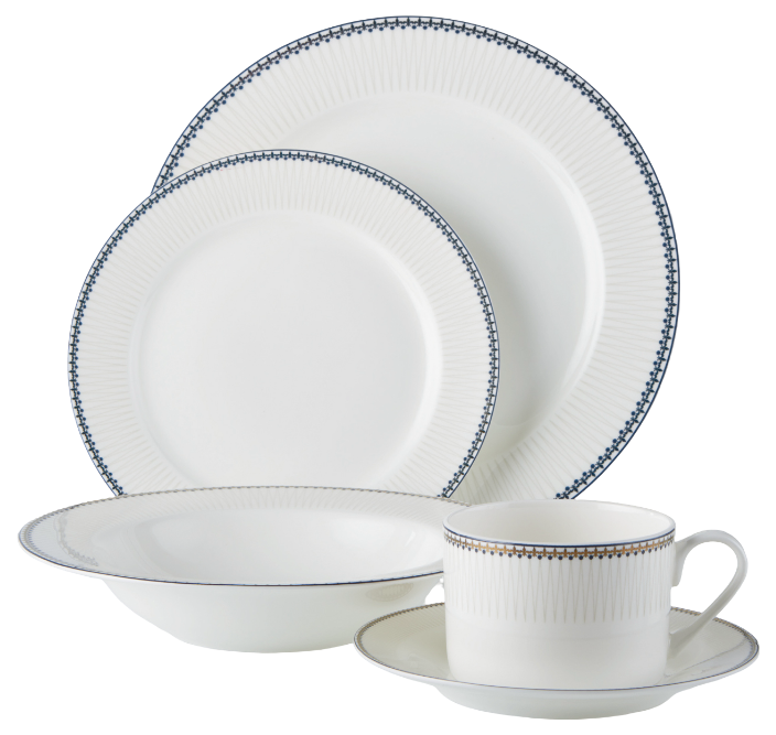 BOWRING - Marquis 20pc Bone China Set
