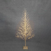 BOWRING - Champagne Glitter Tree 210cm/83in | 306 Warm White LED Lights