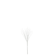 BOWRING - Silver Glitter Branch 100cm/39in | 99 Warm White Lights