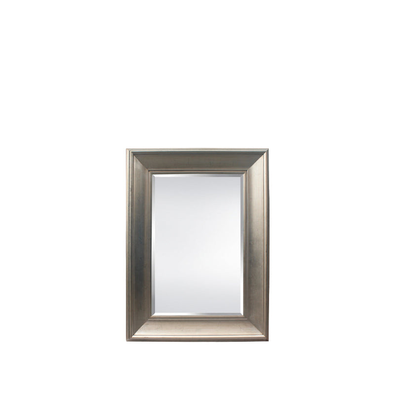 BOWRING - Bellina 37”W x 49”H Mirror Antique Silver