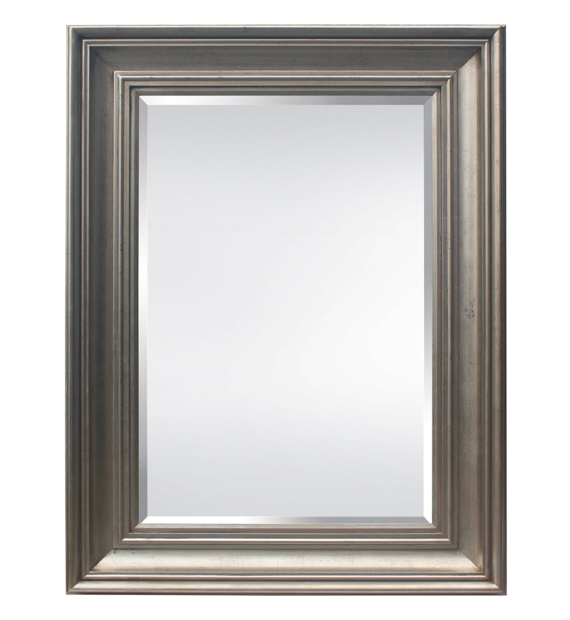 BOWRING - Westview 36-1/4”W x 48-1/4”H Mirror Antique Silver