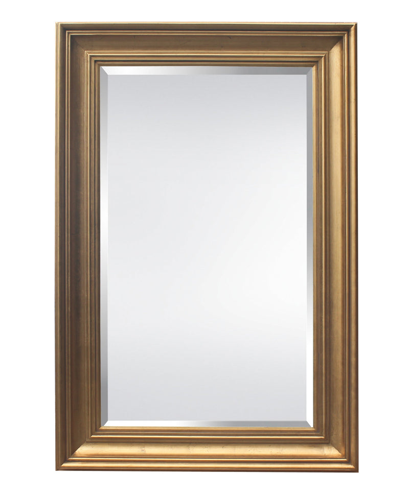 BOWRING - Westview 40-1/2”W x 60-1/4”H Mirror Antique Gold