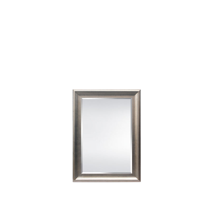 BOWRING - Vienna 32”W x 44”H Mirror Antique Silver