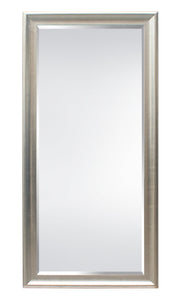 BOWRING - Vienna 38”W x 80”H Mirror Antique Silver