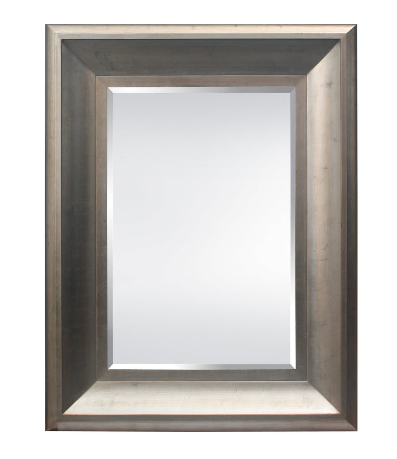 BOWRING - Harbour 40”W x 52”H Mirror Antique Silver