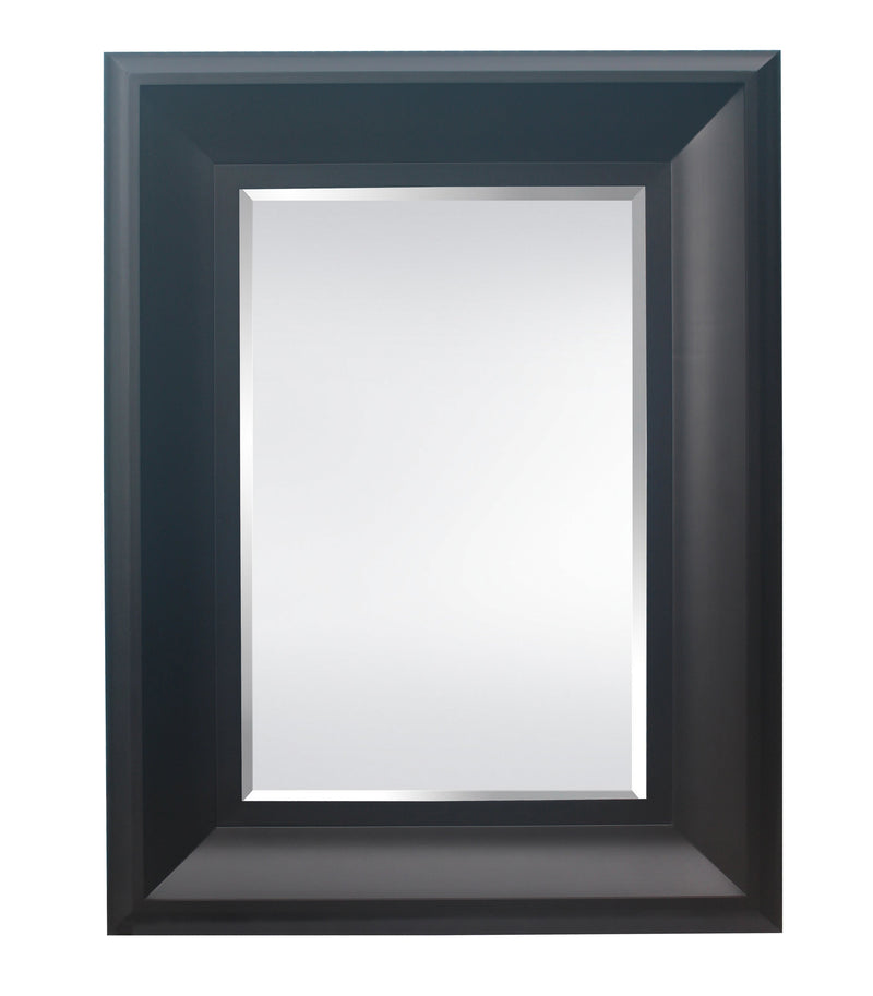 BOWRING - Harbour 40”W x 52”H Mirror Matte Black