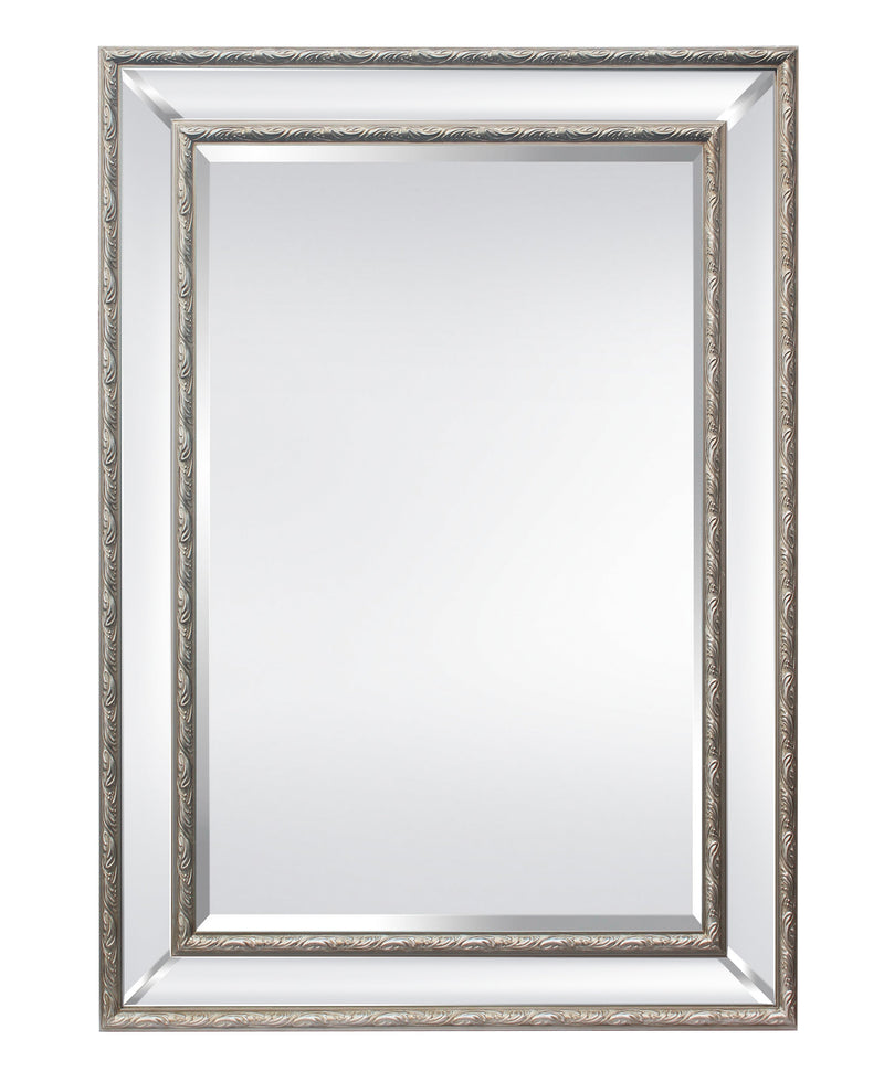 BOWRING - Addison 33”W x 45”H Mirror Silver